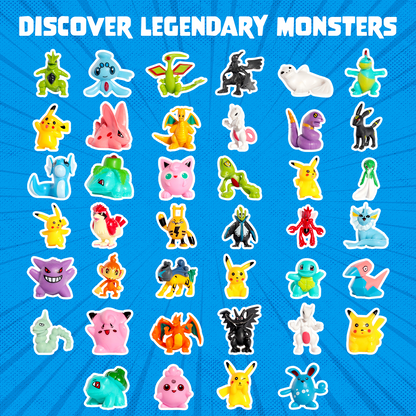 Monster Bath Bombs for Kids with Surprise Toys Inside (6 Pack)