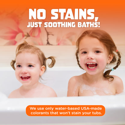 6 Pumpkin Halloween Bubble Bath Bombs Set