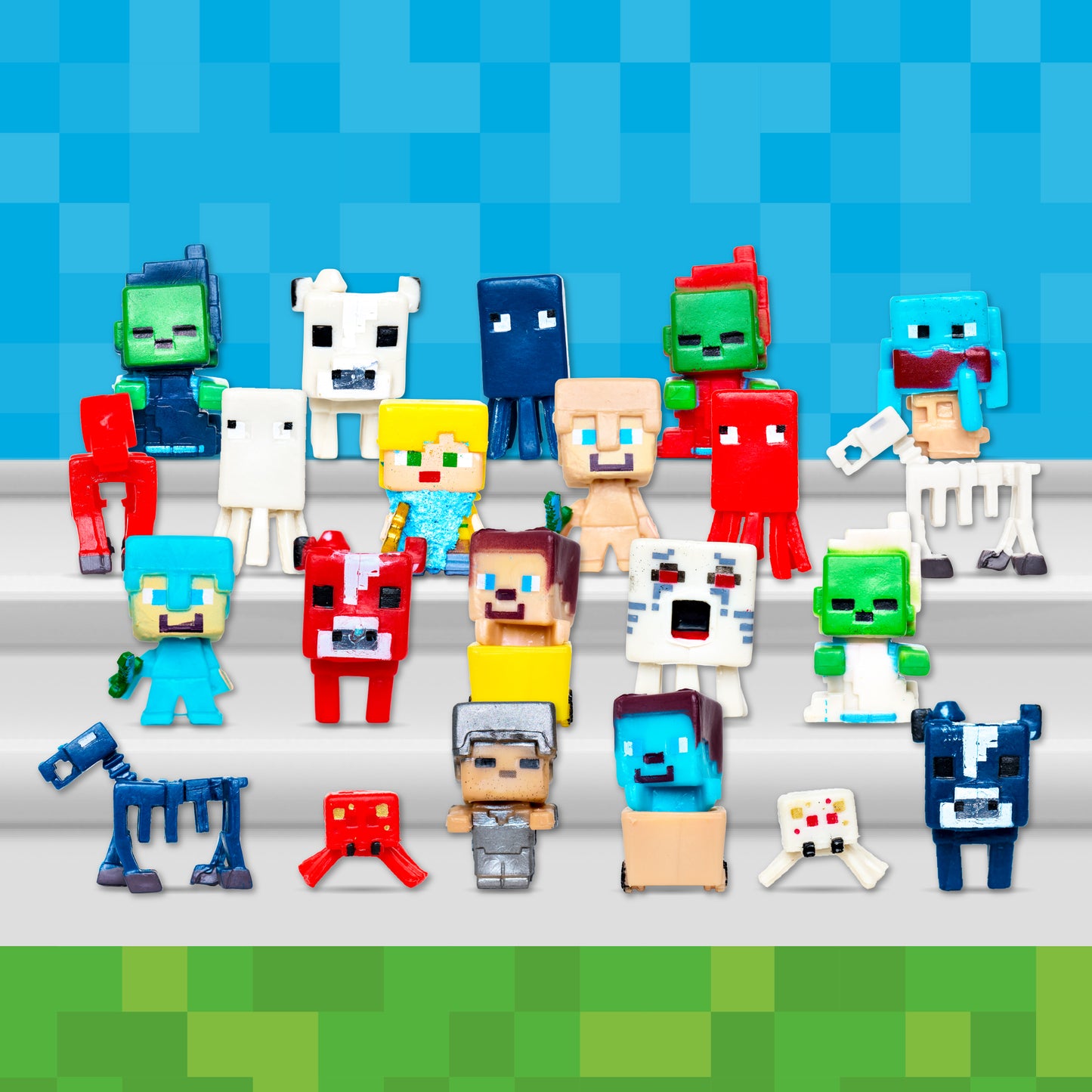 Block Builder TNT Bath Bomb for Kids with Surprise Toys Inside (1 Pack)