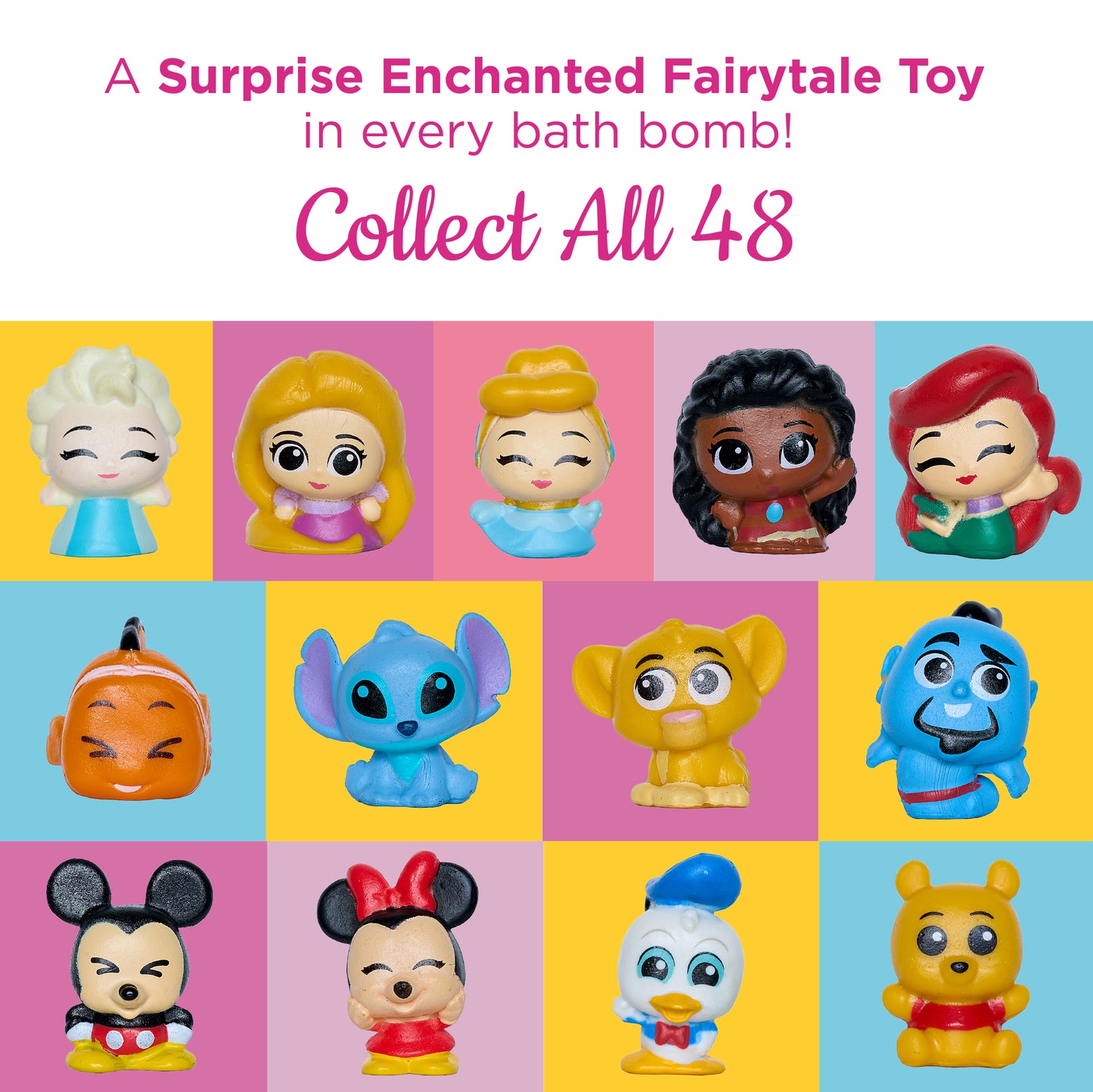 Enchanted Bath Bomb for Girls with Surprise Toys Inside (1 Pack)