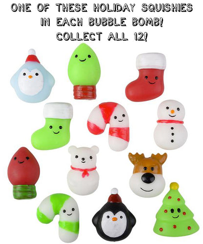 Christmas Squishy Surprise Bubble Bath Bomb - Two Sisters Spa