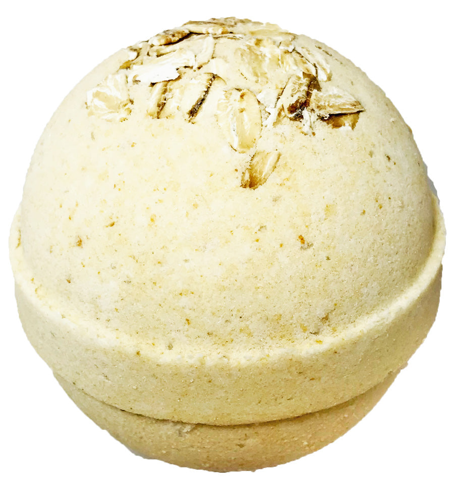 Oatmeal Milk & Honey Bubble Bath Bomb - Two Sisters Spa